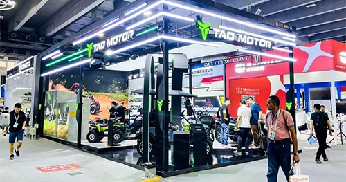 9888拉斯维加斯车业3大品牌亮相广交会，现场空气热烈！